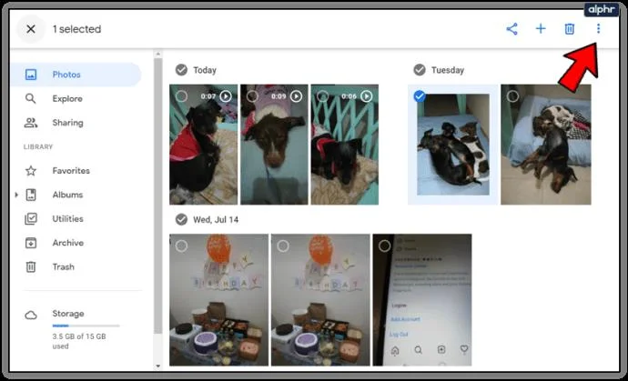 نحوه تغییر Google Photos به یک حساب دیگر