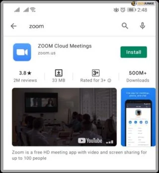 نحوه ایجاد اکانت زوم