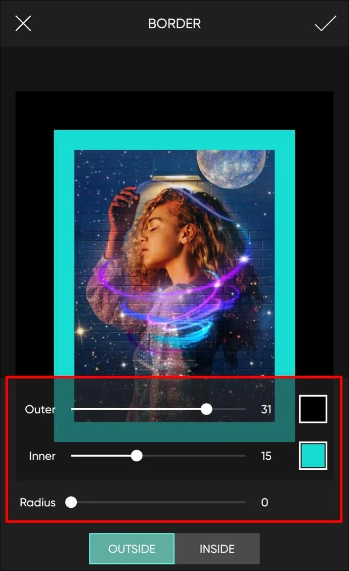 So fügen Sie einem Foto einen Rand hinzu