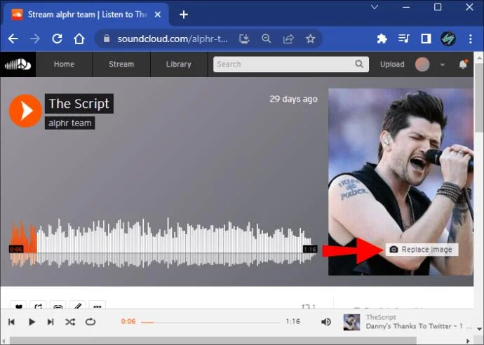 SoundCloud에서 재생 목록의 사진을 변경하는 방법