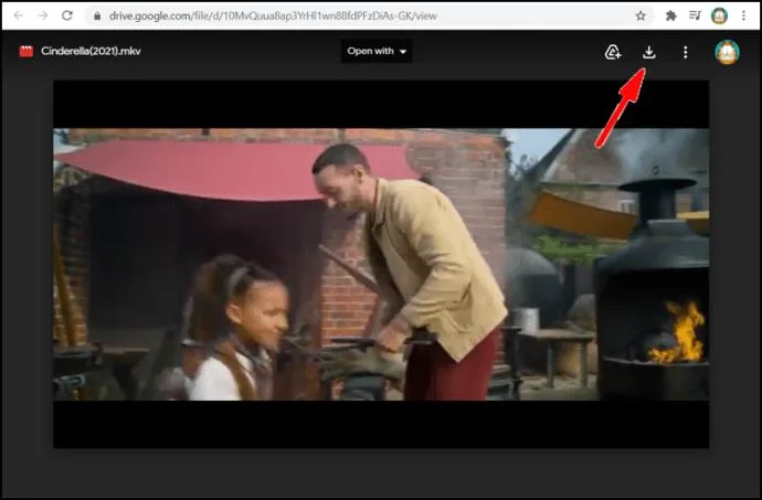 Baixando o filme do Google Drive