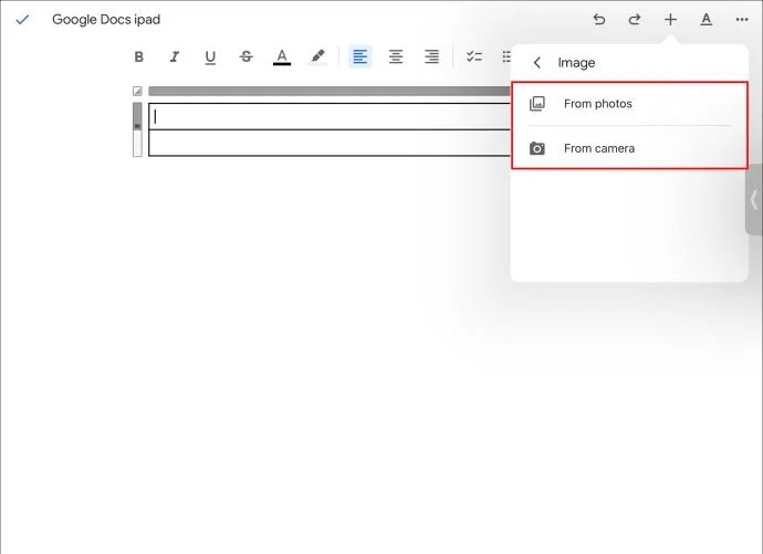 چگونه در Google Docs به تصاویر زیرنویس اضافه کنیم