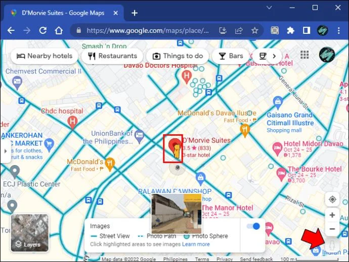 So verwenden Sie den Kompass in Google Maps