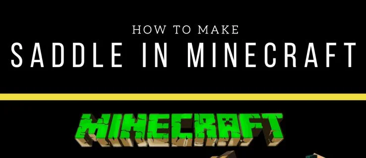 Minecraft에서 안장을 만드는 방법 Minecraft에서 안장을 만드는 방법