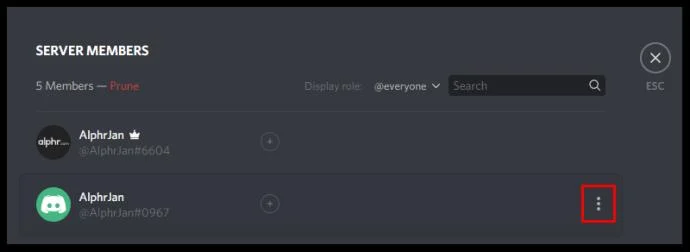 نحوه انتقال مالکیت سرور Discord