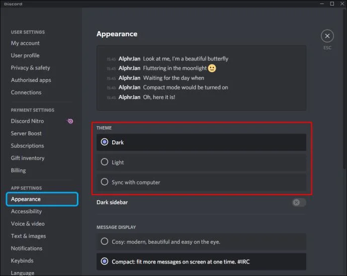 چگونه پس زمینه خود را در Discord تغییر دهید
