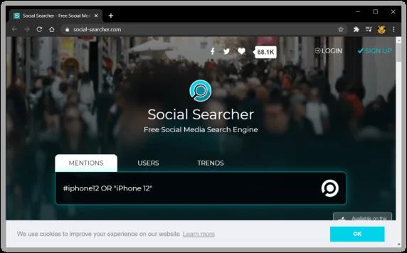 نحوه جستجو در فیس بوک بدون حساب یا ورود به سیستم