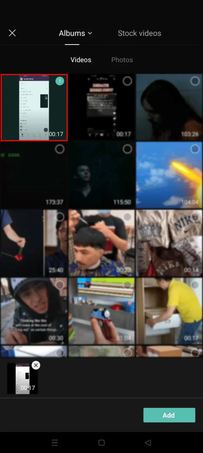 Cara Memilih Semua Di CapCut