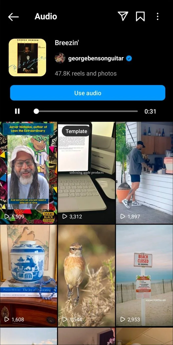 De beste Instagram Reels-nummers