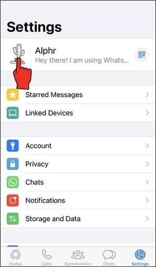 نحوه رفع عدم نمایش عکس نمایه واتساپ