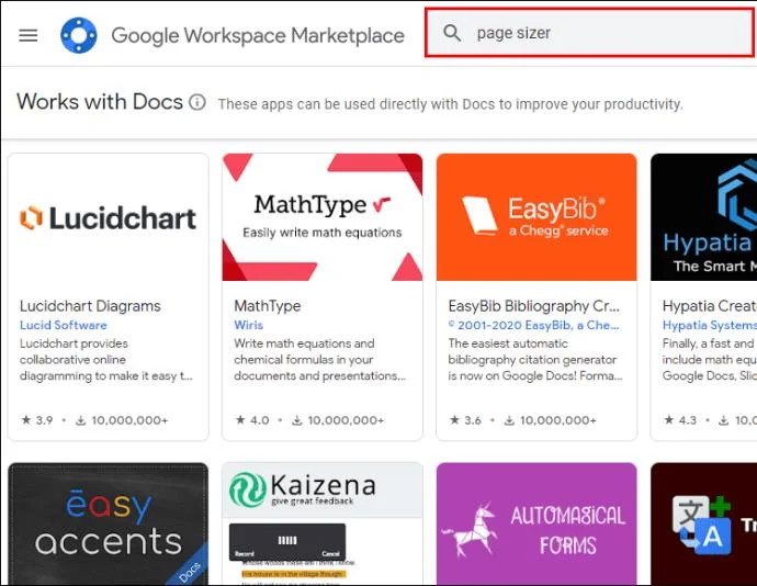 Cómo cambiar el tamaño de página en Google Docs