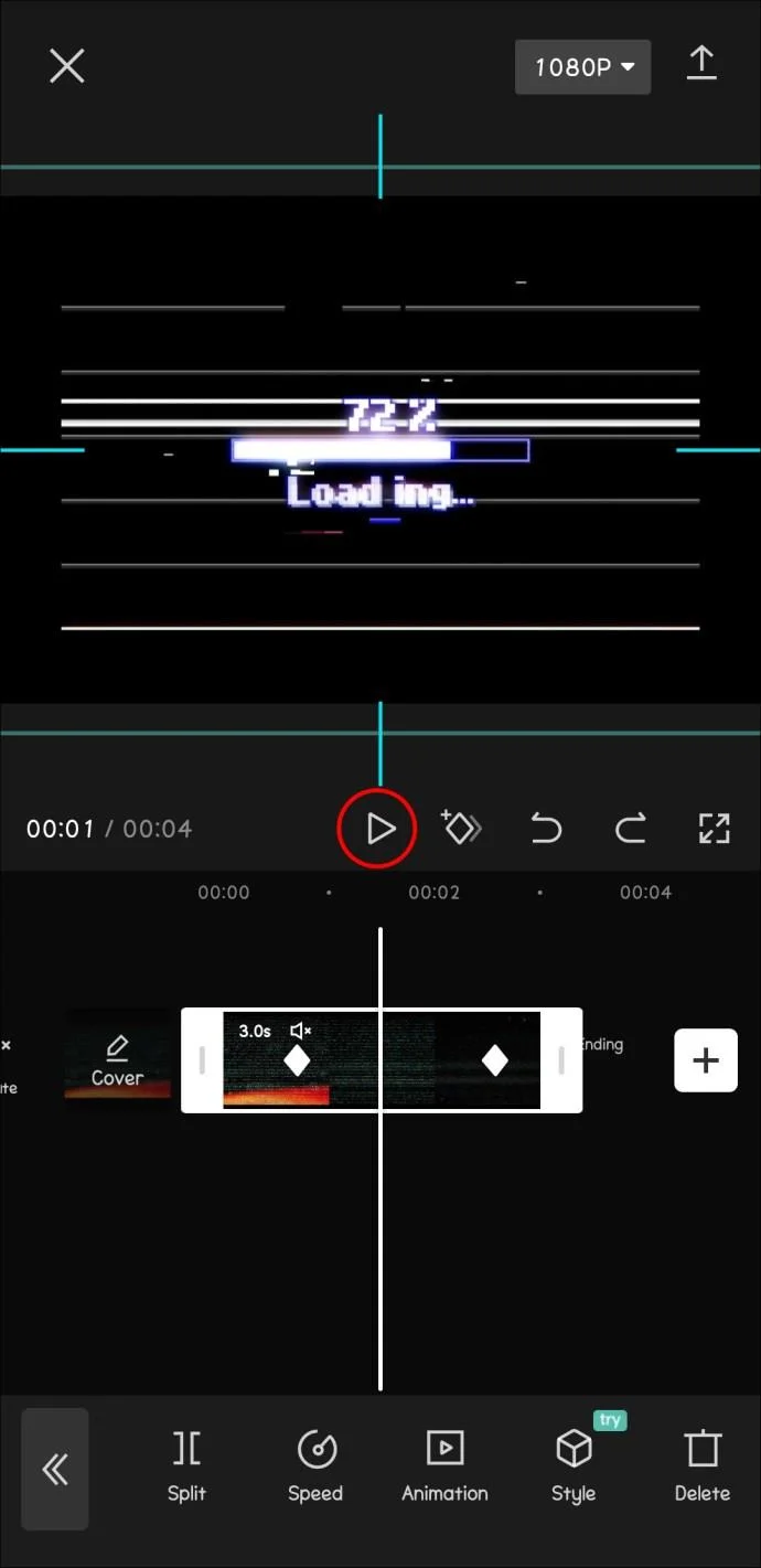 نحوه استفاده از Keyframes در CapCut