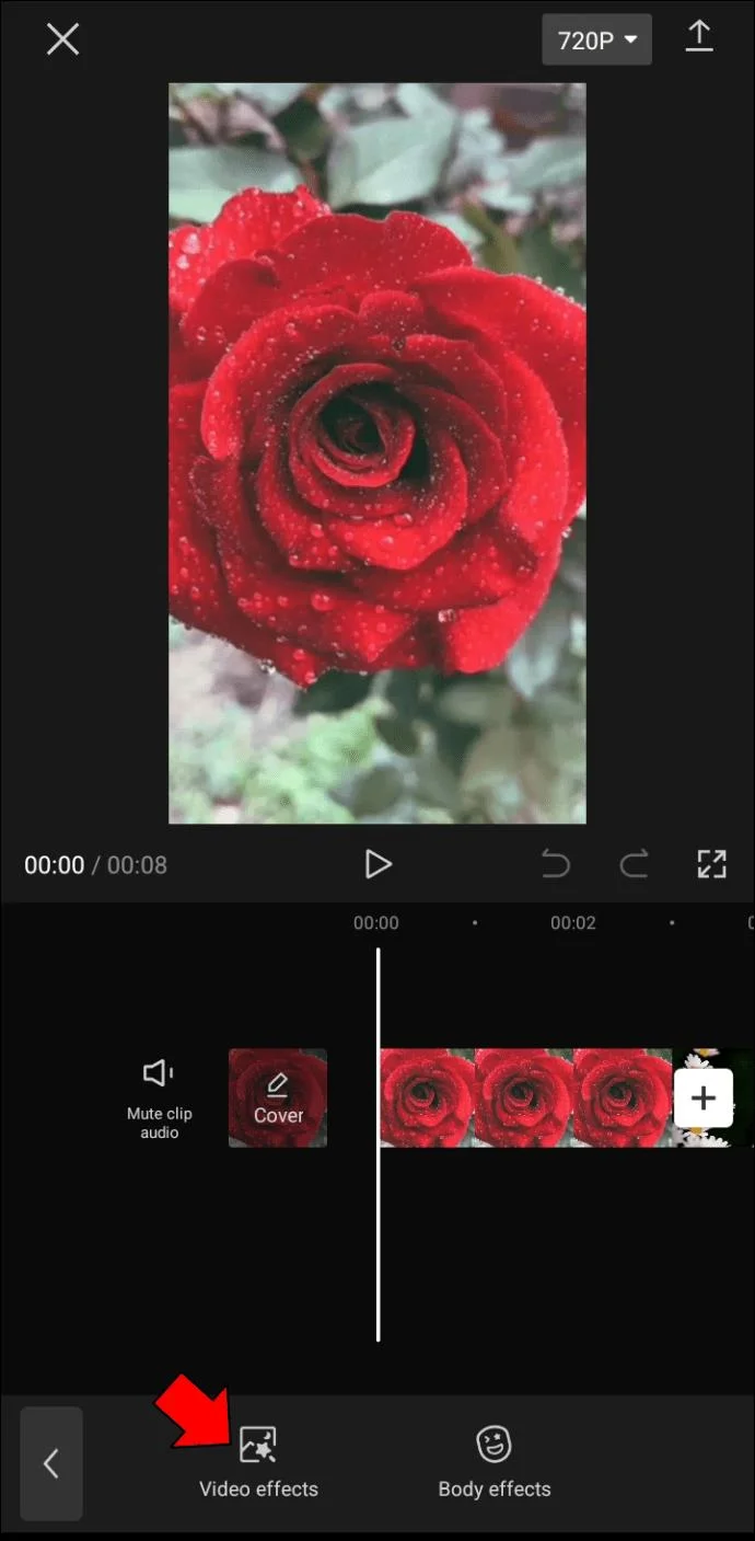 نحوه استفاده از جلوه زوم با CapCut