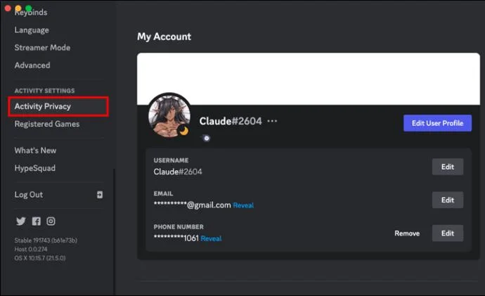 چگونه فعالیت بازی را در Discord پنهان کنیم