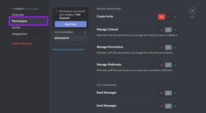 نحوه دسترسی ادمین به کاربر دیگری در Discord