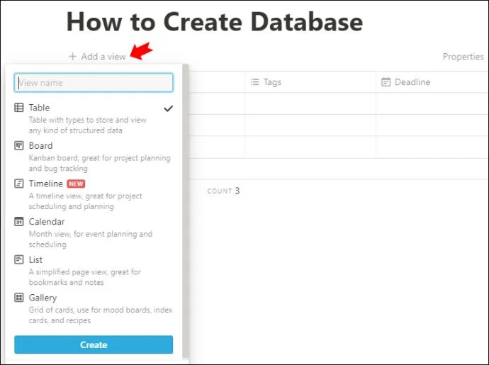 نحوه ایجاد یک پوشه در Notion