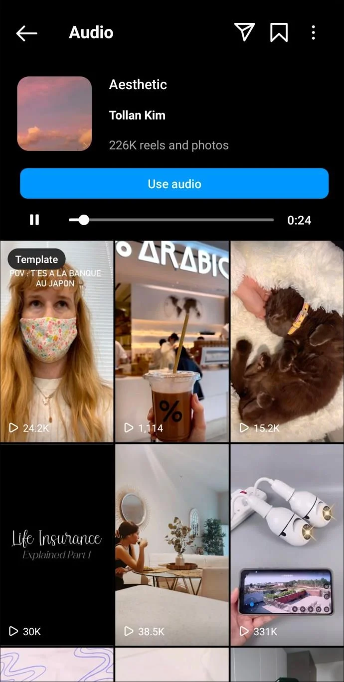 De beste Instagram Reels-nummers