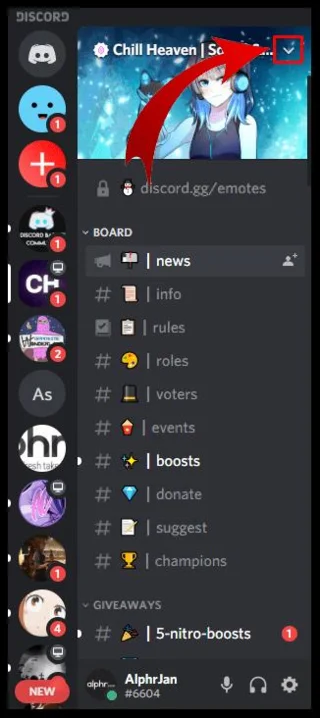 چگونه یک سرور Discord را ترک کنیم