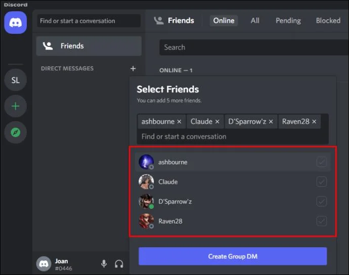 نحوه ایجاد یک گروه در Discord در رایانه دستگاه تلفن همراه