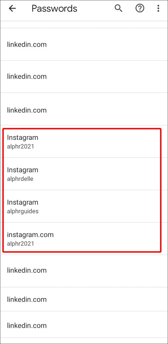 نحوه بازنشانی رمز عبور فراموش شده اینستاگرام