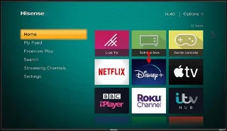 Cómo activar o desactivar los subtítulos en un televisor inteligente Hisense