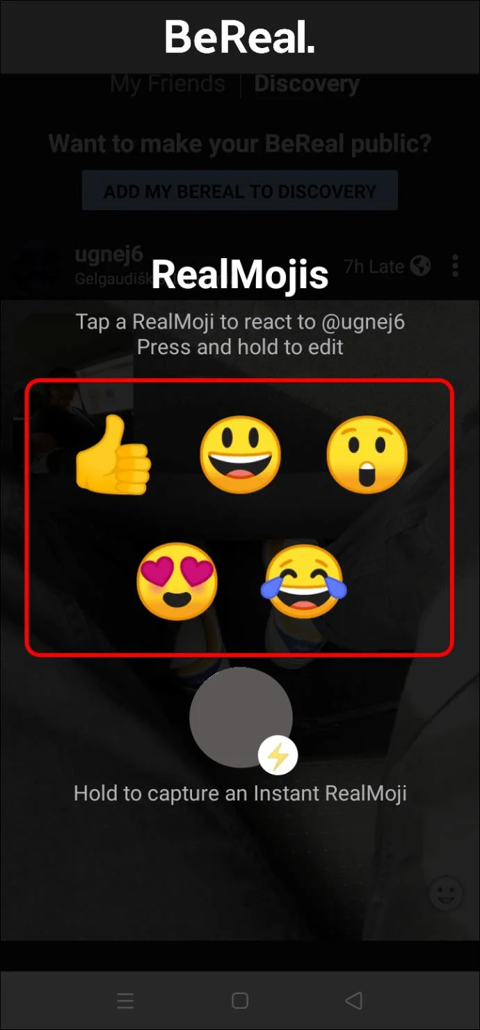 نحوه ارسال به BeReal از رایانه شخصی یا دستگاه تلفن همراه