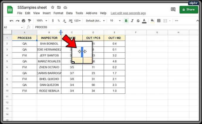 نحوه افزودن و حذف سطرها و ستون ها در Google Sheets