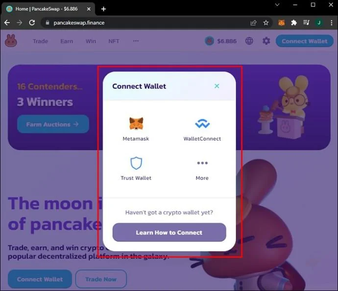 نحوه فروش توکن در PancakeSwap
