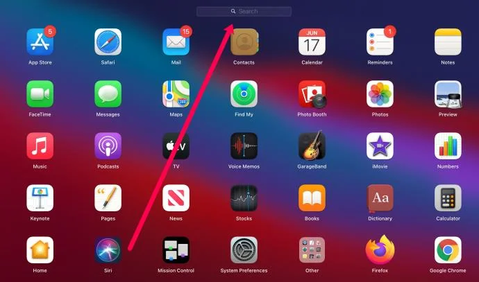 باز کردن FaceTime در مک