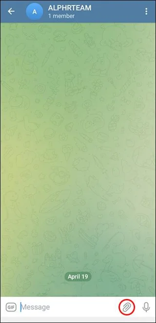 آموزش افزودن گیف در تلگرام