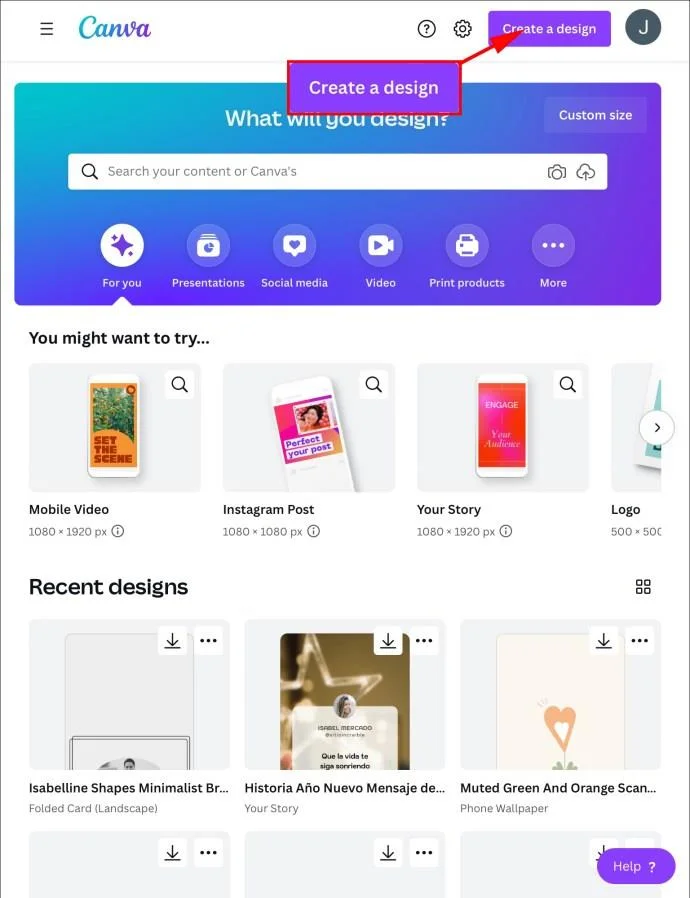 چگونه یک شکل را با یک تصویر در Canva پر کنیم