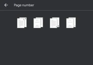 نحوه اضافه کردن شماره صفحات به Google Docs