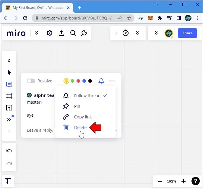 Cara Menambahkan Komentar Di Miro