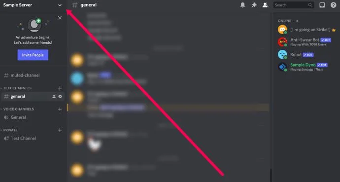 نحوه برداشتن تاج روی دیسکورد