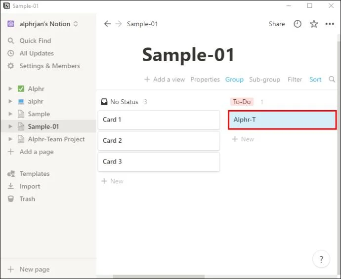 نحوه راه اندازی یک برد Kanban در Notion