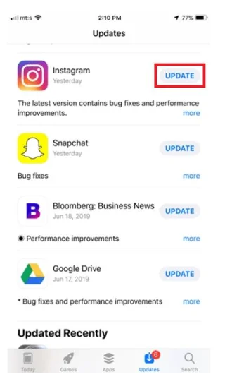 El sonido no funciona en Instagram: qué hacer