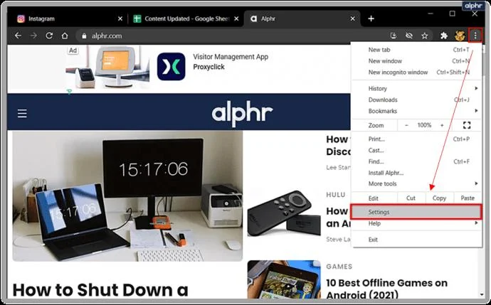 Jak zapisać wszystkie karty w Chrome