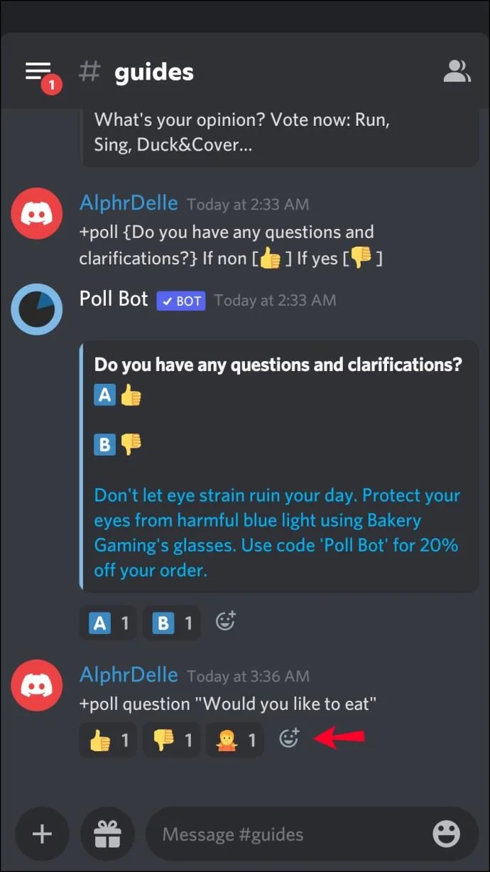 چگونه یک نظرسنجی در Discord ایجاد کنیم