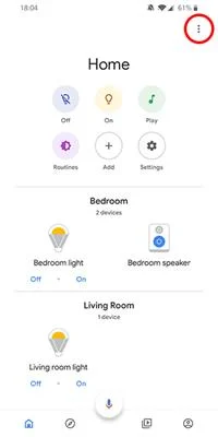 چگونه یک دستگاه متصل را از Google Home حذف کنیم