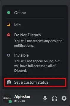 چگونه وضعیت خود را در Discord تغییر دهید