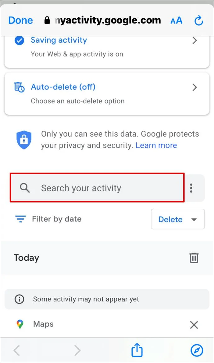 Jak wyświetlić historię wyszukiwania w Mapach Google