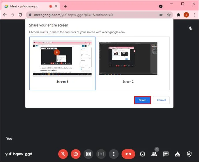 نحوه مشاهده شرکت کنندگان هنگام ارائه در Google Meet