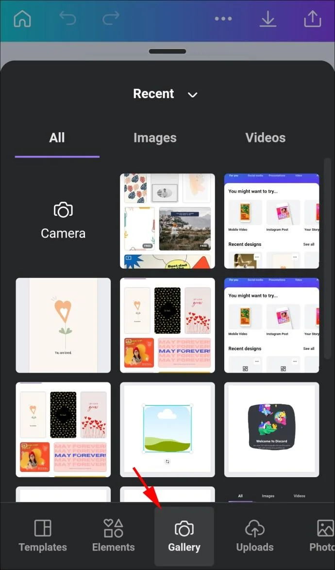 چگونه یک شکل را با یک تصویر در Canva پر کنیم
