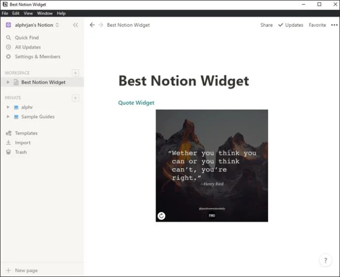De 20 beste notie-widgets
