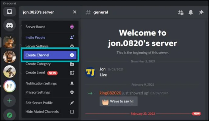 چگونه کانال ها را در Discord پنهان کنیم