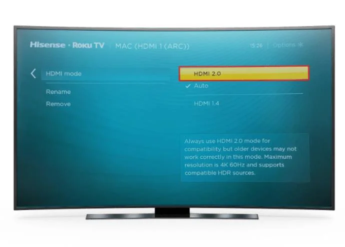 چگونه HDR را در تلویزیون هایسنس روشن یا خاموش کنیم