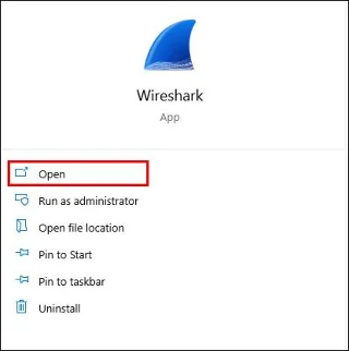 نحوه ثبت ترافیک HTTP در Wireshark