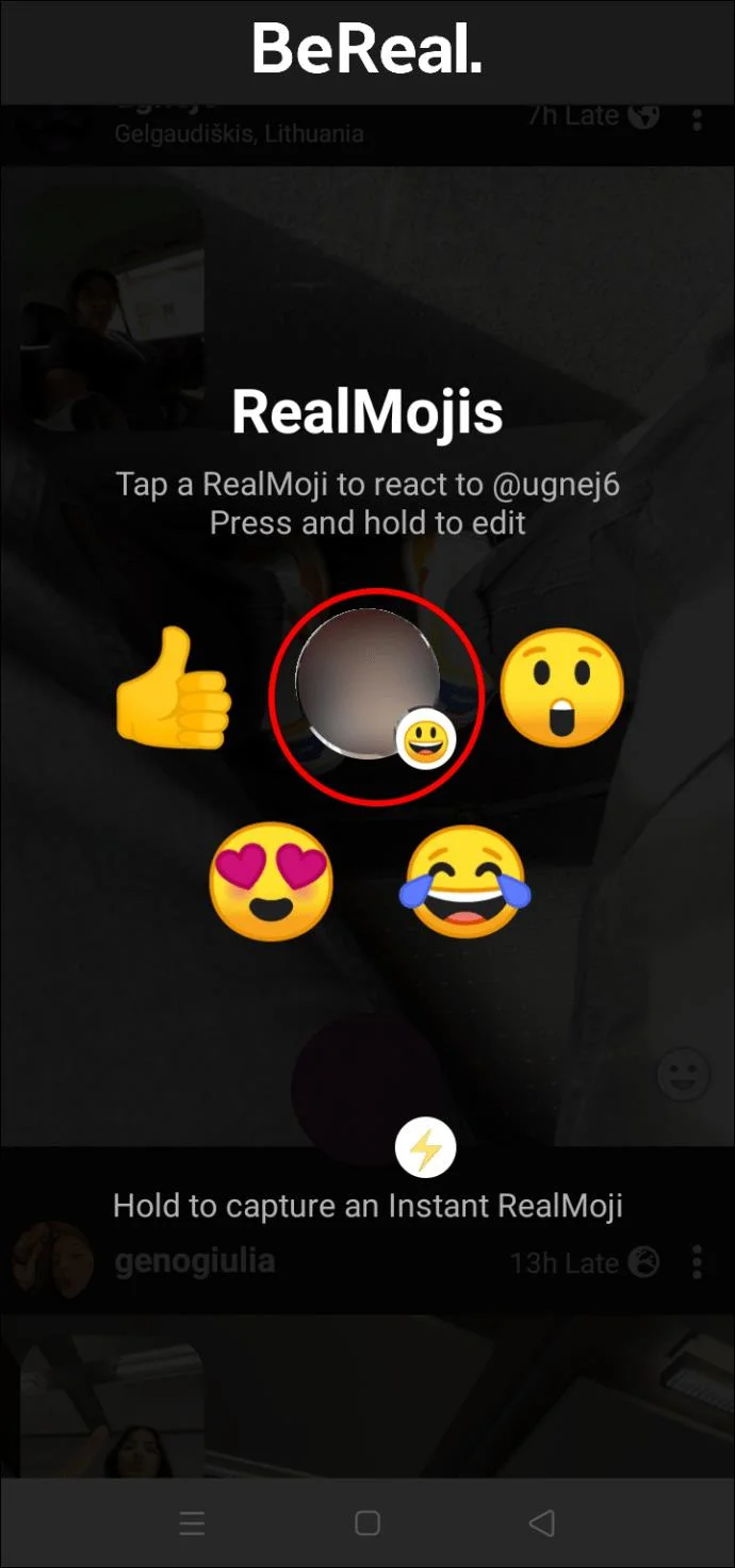 نحوه ارسال به BeReal از رایانه شخصی یا دستگاه تلفن همراه