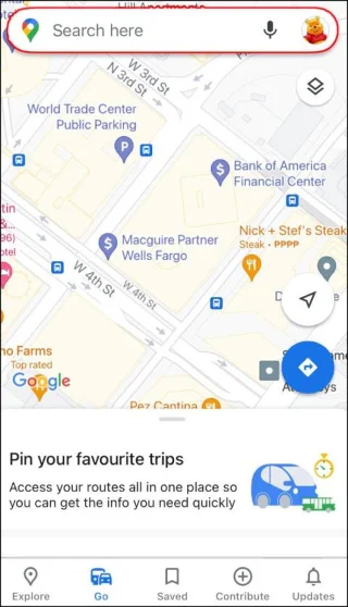 نحوه تغییر نقشه گوگل از پیاده روی به رانندگی [و بالعکس]