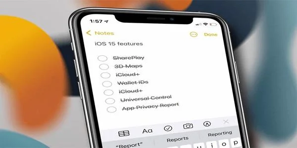 نحوه ایجاد نقطه گلوله در Apple Notes